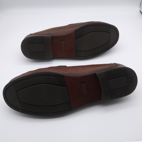 Giorgio Brutini Brown Loafers w/Tassels US 9EE - Picture 4 of 9